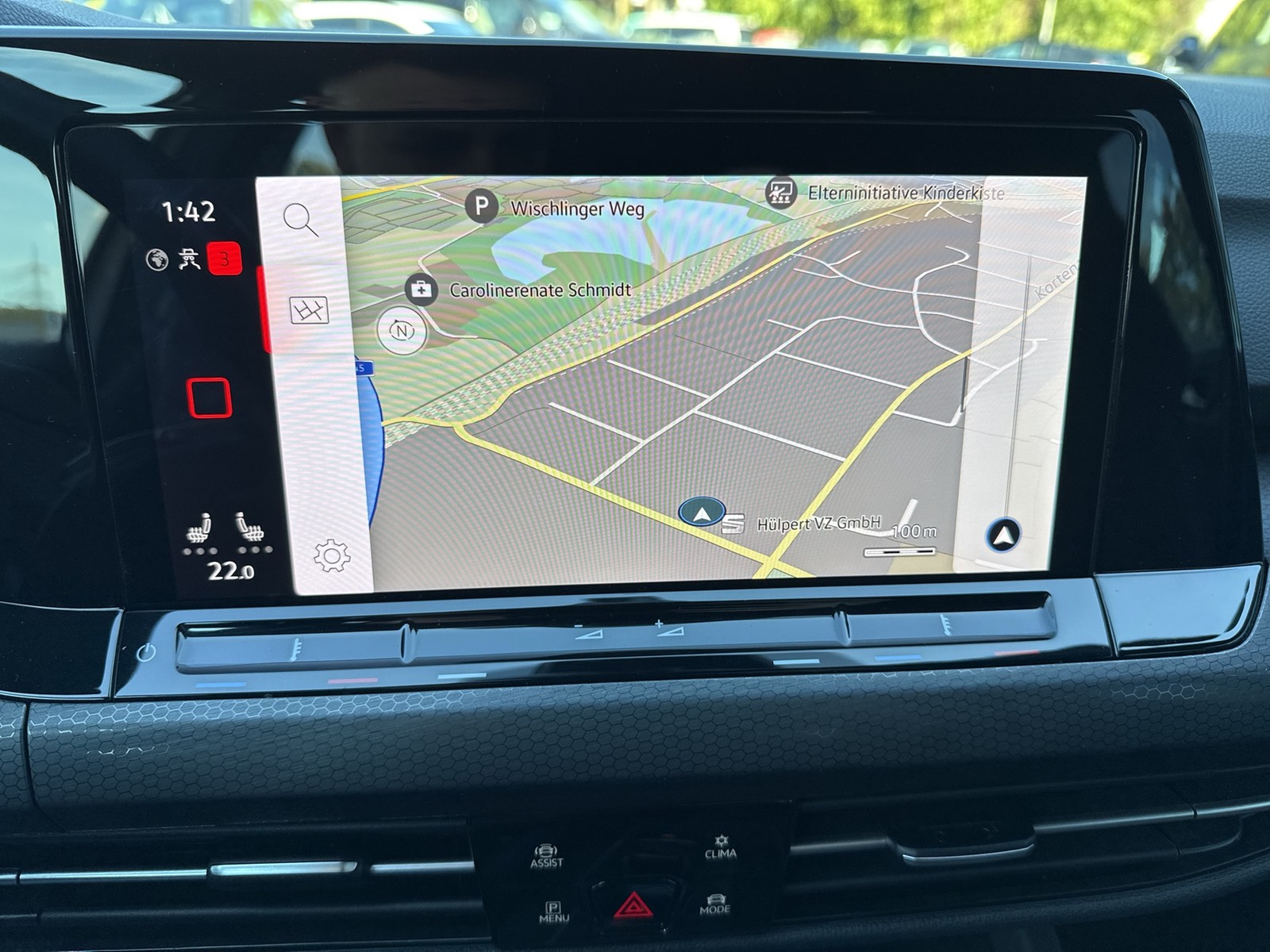 Volkswagen Golf VIII 2.0 GTI CLUBSPORT ACC LM18 NAVI SITZHZ