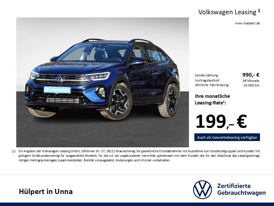 Volkswagen Taigo 1.0 R-LINE CAM ACC LM17 NAVI SITZHEIZUNG