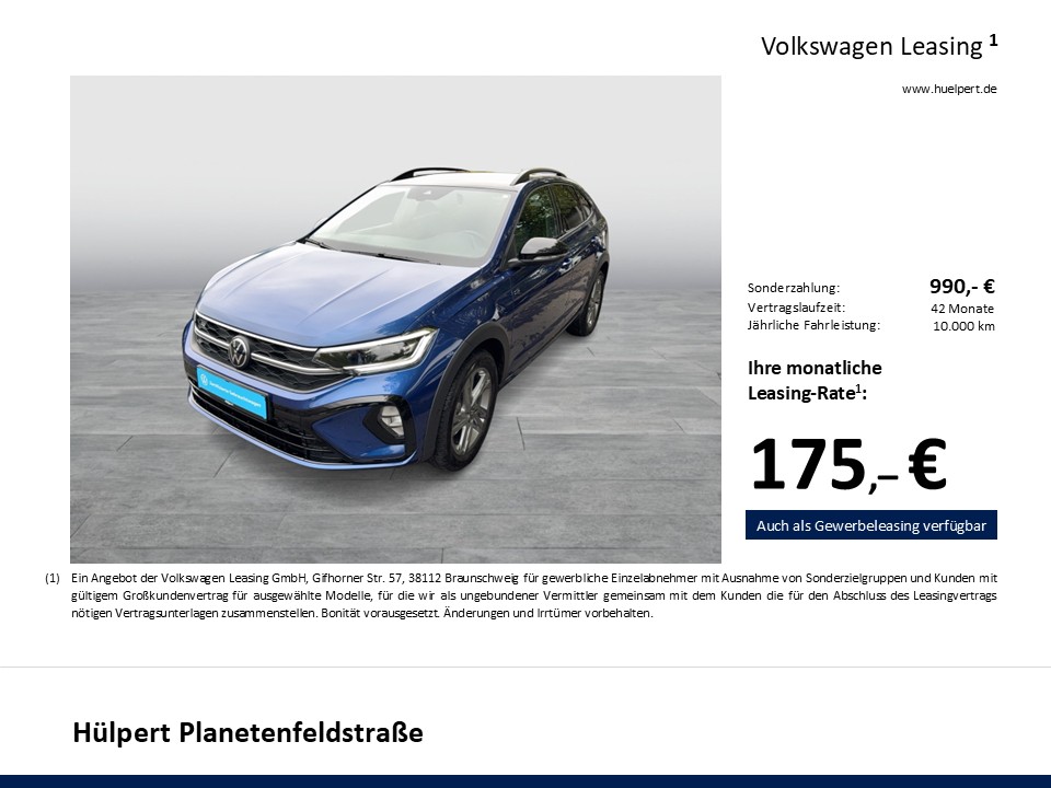 Volkswagen Taigo 1.0 R-LINE CAM ACC LM17 NAVI SITZHEIZUNG