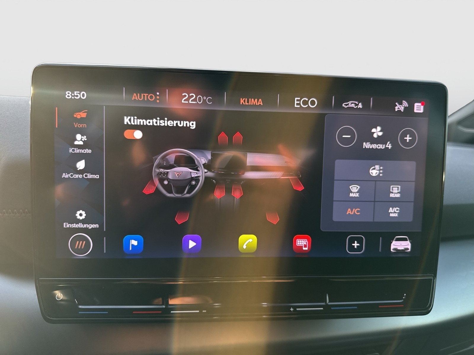Cupra Born CAM ACC LM19 NAVI KEYLESS-GO EINPARKHILFE