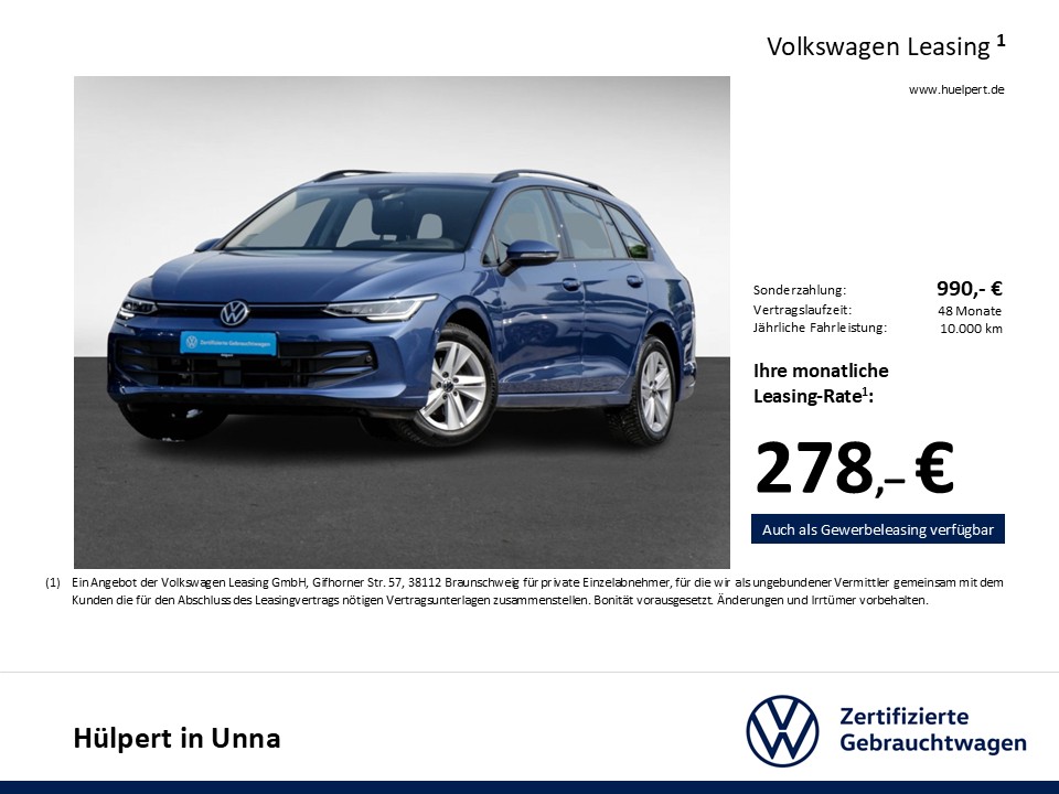 Volkswagen Golf Variant VIII 1.5 eTSI LIFE FACELIFT AHK ACC