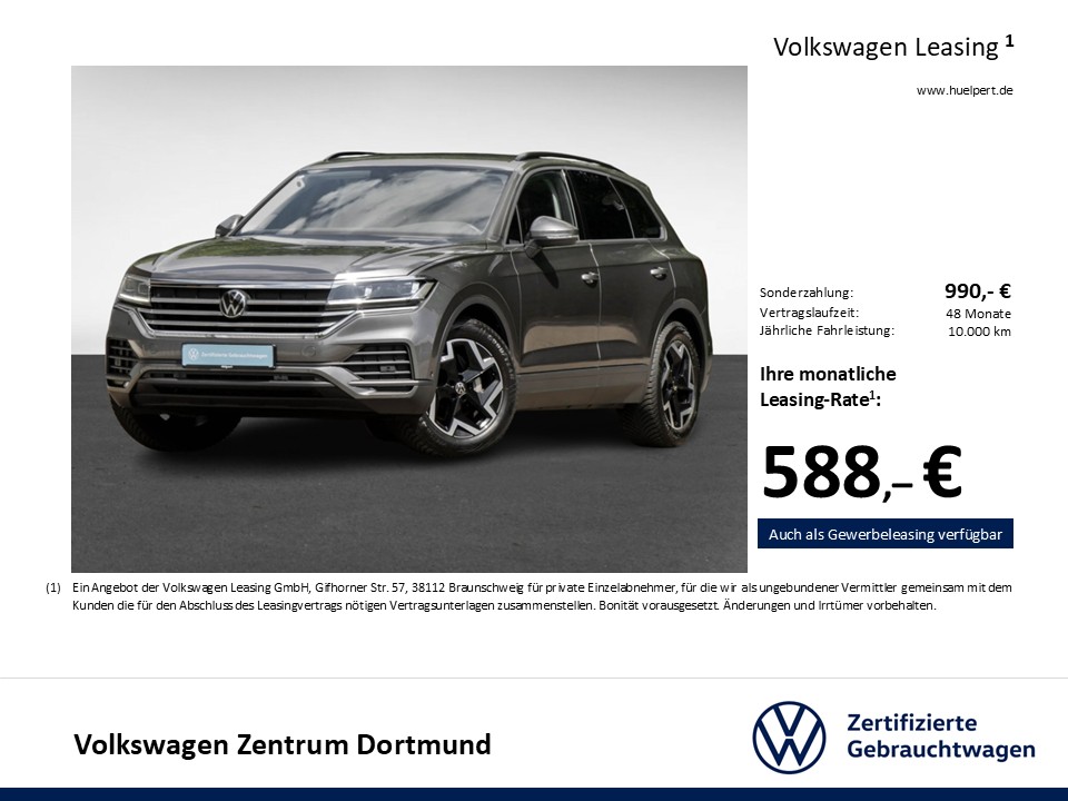 Volkswagen Touareg V6 NEUES MODELL AHK CAM ACC LM19 NAVI