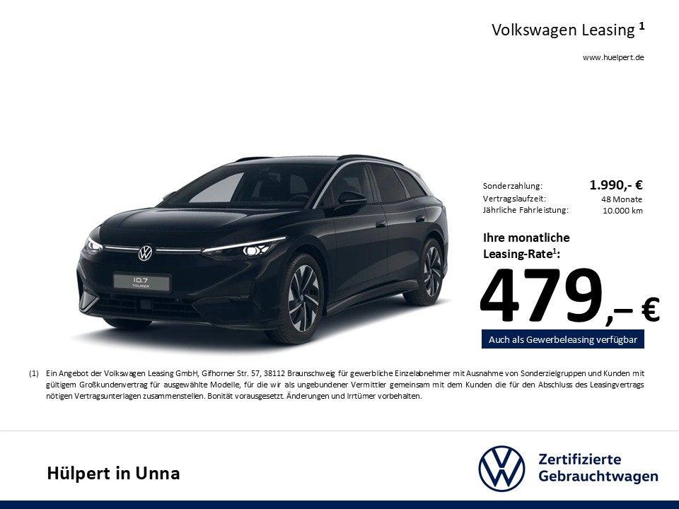 Volkswagen ID.7 Tourer PRO WÄRMEPUMPE AHK 360°CAM ACC LM19