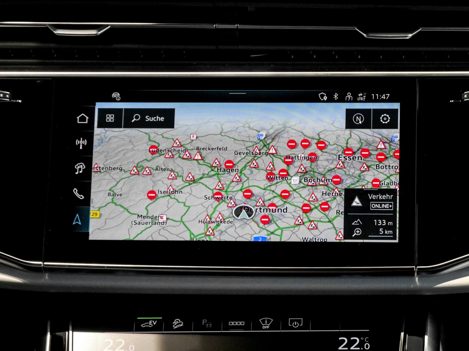 Audi Q8 TFSI e quattro tiptronic S Line Business AHK+B&O+HDMatrixLED+ISOFIX
