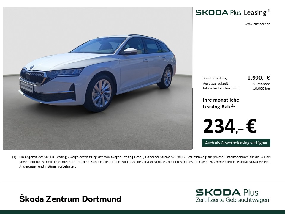 Skoda Octavia Combi 1.5 e-TEC SELECTION CAM ACC NAVI