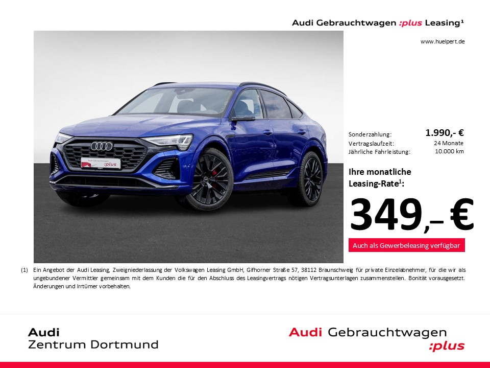 Audi Q8 e-tron Sportback 50 quattro S LINE LM21 AHK