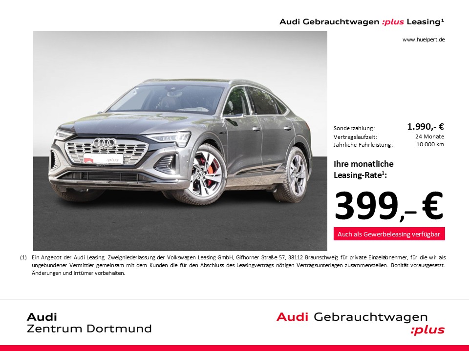Audi Q8 e-tron Sportback 50 quattro S LINE PANO CAM