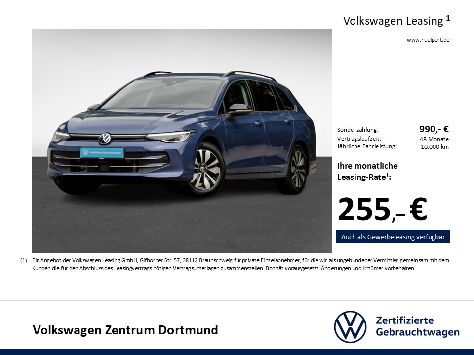 Volkswagen Golf Variant VIII 1.5 eTSI GOAL FACELIFT AHK ACC
