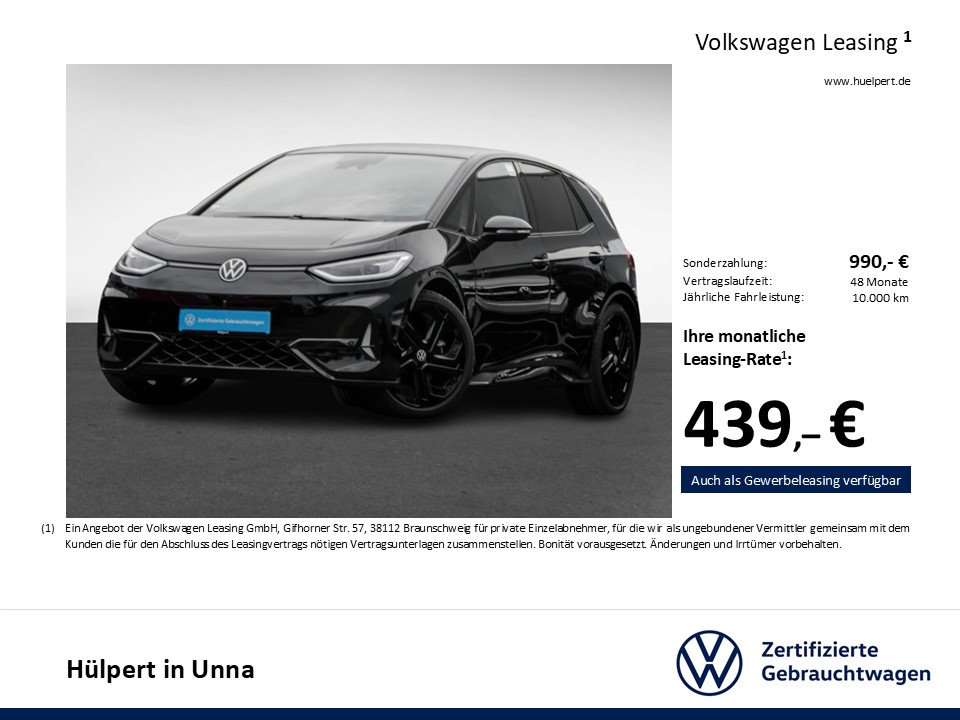 Volkswagen ID.3 GTX PERFORMANCE WÄRMEPUMPE PANO ACC LM20