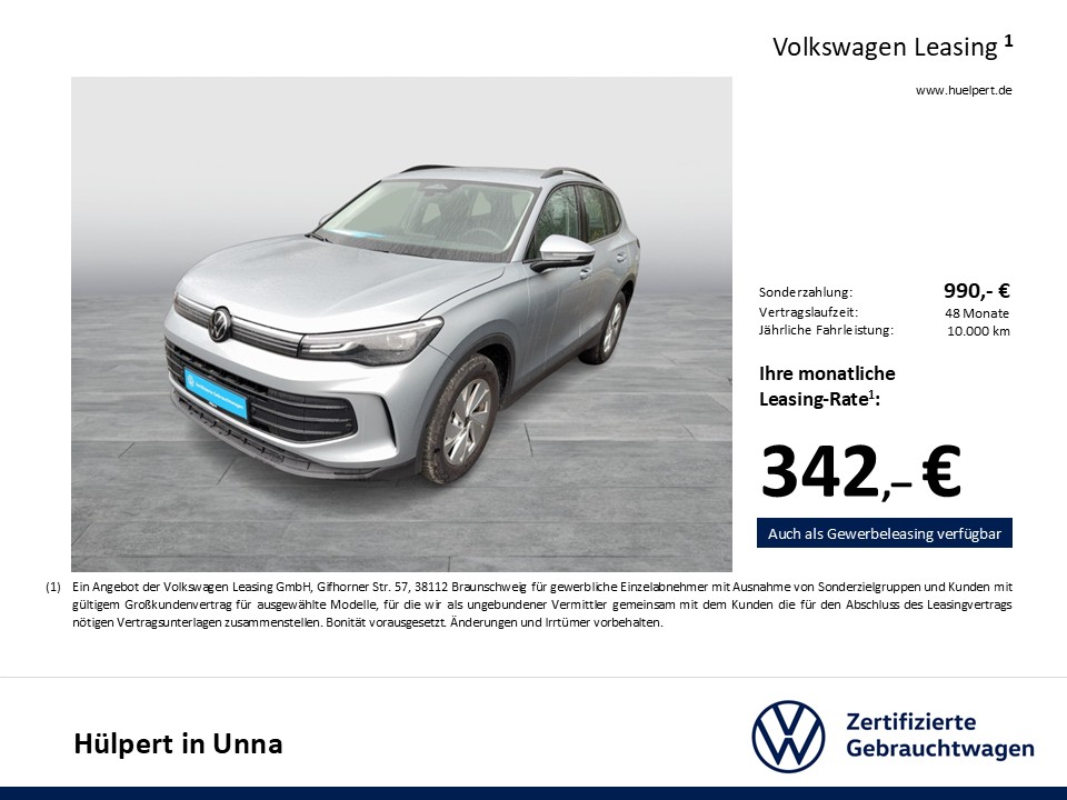 Volkswagen Tiguan 1.5 eTSI NEUES MODELL AHK CAM NAVI LM17