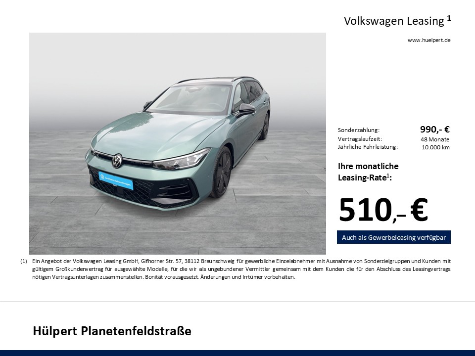 Volkswagen Passat Variant 2.0 R-LINE 4X4 NEUESMODELL AHK 19Z