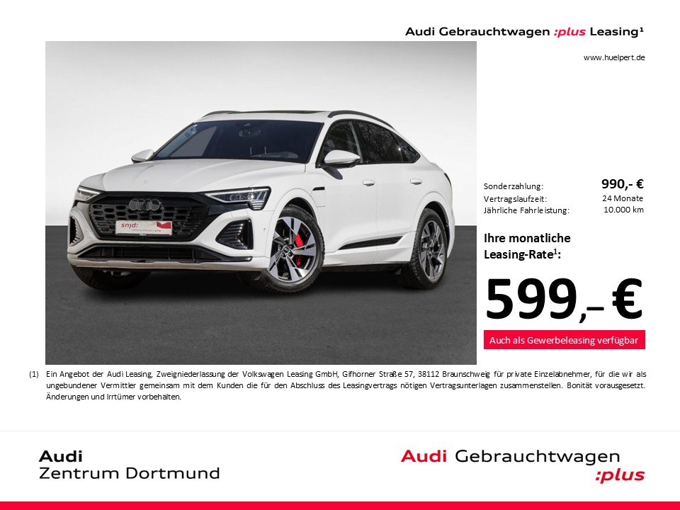 Audi Q8 e-tron Sportback 55 quattro S LINE LM22 PANO