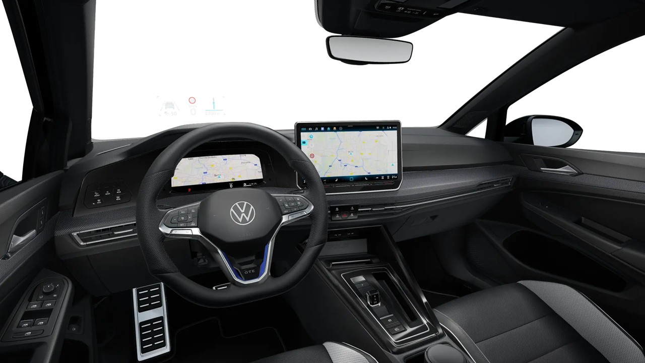 Volkswagen Golf VIII 1.5 HYBRID GTE BLACK STYLE LEDER CAM
