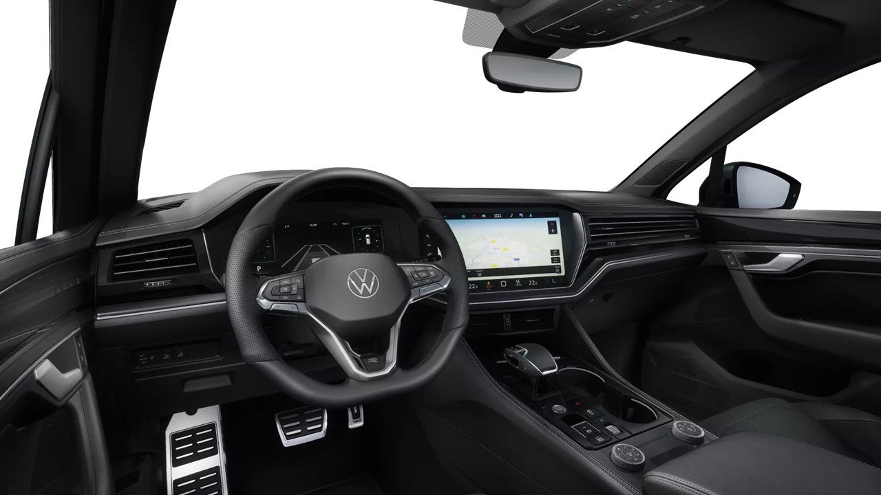 Volkswagen Touareg V6 R-LINE NEUES MODELL AHK CAM HEAD-UP