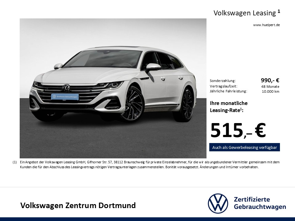 Volkswagen Arteon Shooting Brake 2.0 R-LINE 4X4 AHK ACC 19Z