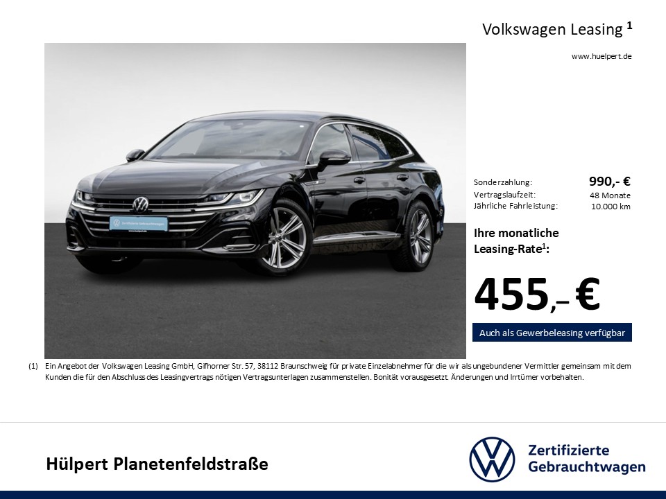 Volkswagen Arteon Shooting Brake 2.0 R-LINE AHK CAM ACC 18Z