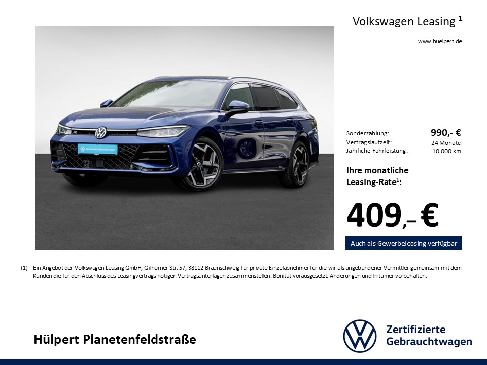 Volkswagen Passat Variant 2.0 R-LINE 4X4 NEUES MODELL PANO