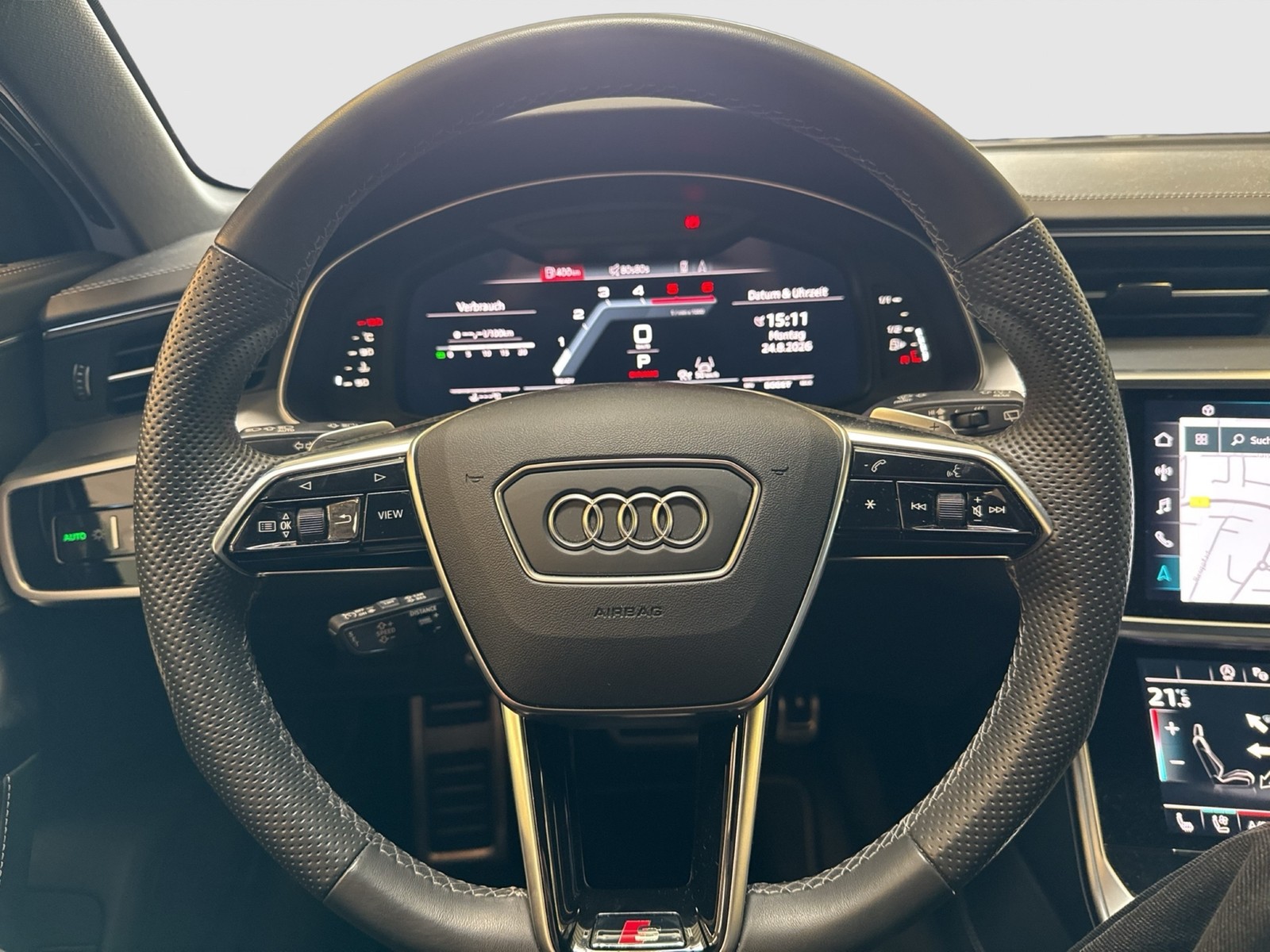 Audi S6 Avant Qu. PANO STANDHZ. B&O LEDER ALU21