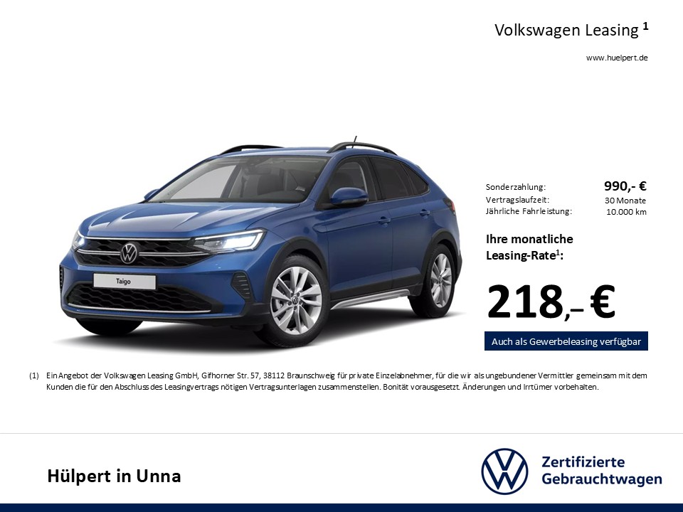 Volkswagen Taigo LIFE beatsAUDIO NAVI SITZHEIZUNG ALU17