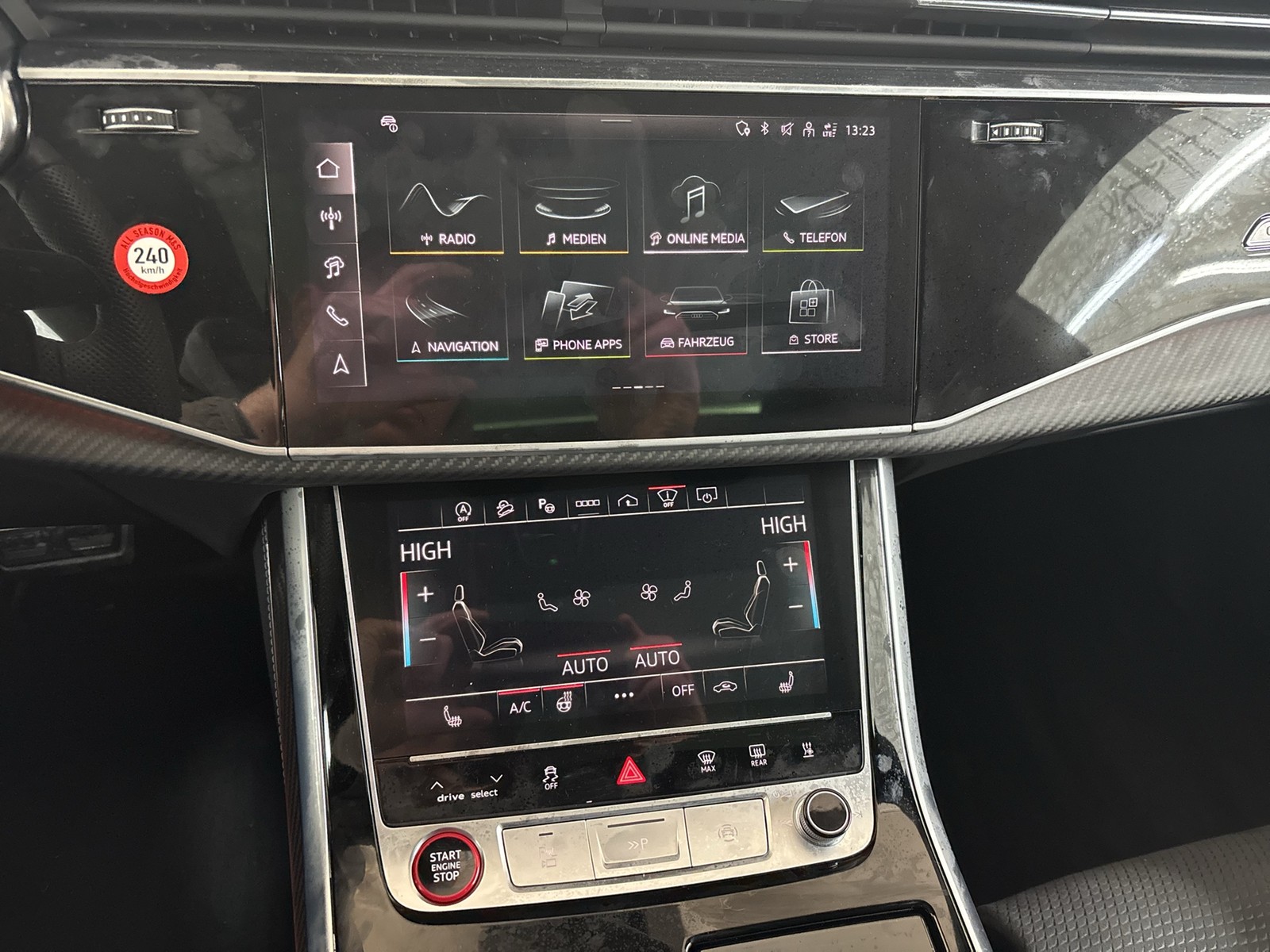 Audi SQ8 quattro PANO STANDHZ. B&O AHK 360°CAM LM23