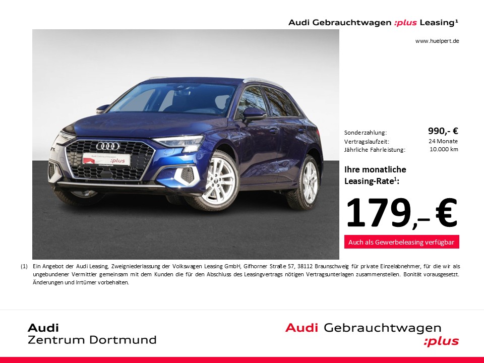 Audi A3 Sportback 40 HYBRID advanced ACC LM18 NAVI+