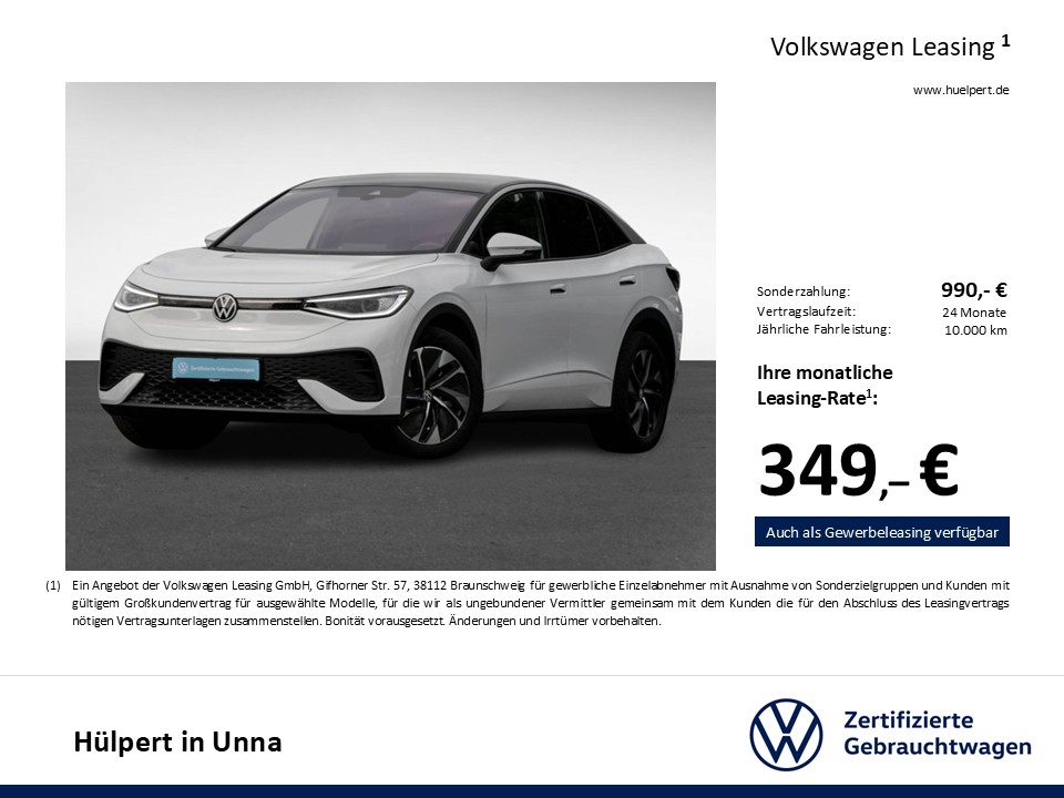 Volkswagen ID.5 PRO WÄRMEPUMPE ACC LM19 NAVI CARPLAY SITZHZ