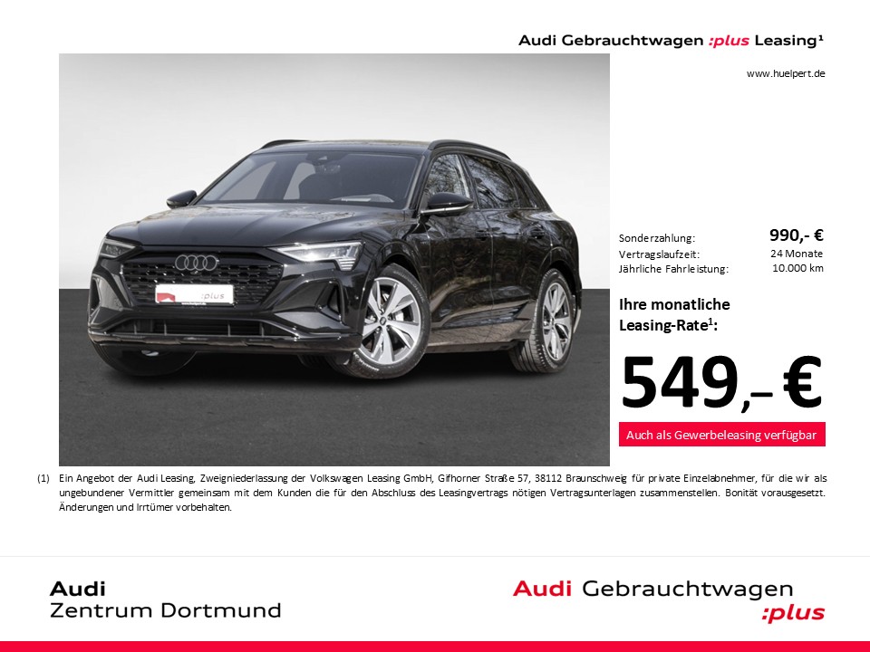 Audi Q8 e-tron 55 quattro S LINE BLACKPAK LM20 NAVI+