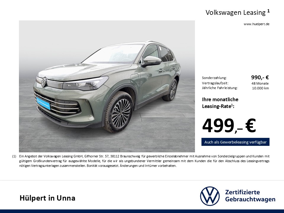 Volkswagen Tiguan 1.5 HYBRID ELEGANCE NEUES MODELL AHK CAM