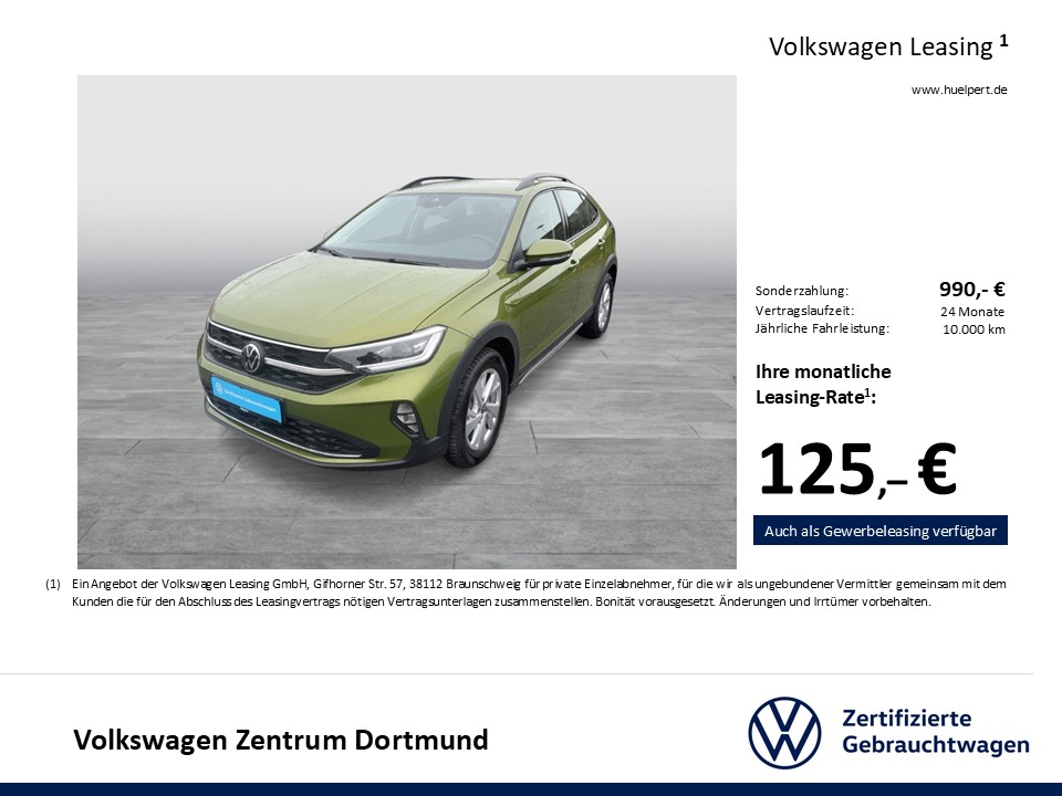 Volkswagen Taigo 1.0 LIFE CAM NAVI ALU CARPLAY SITZHEIZUNG