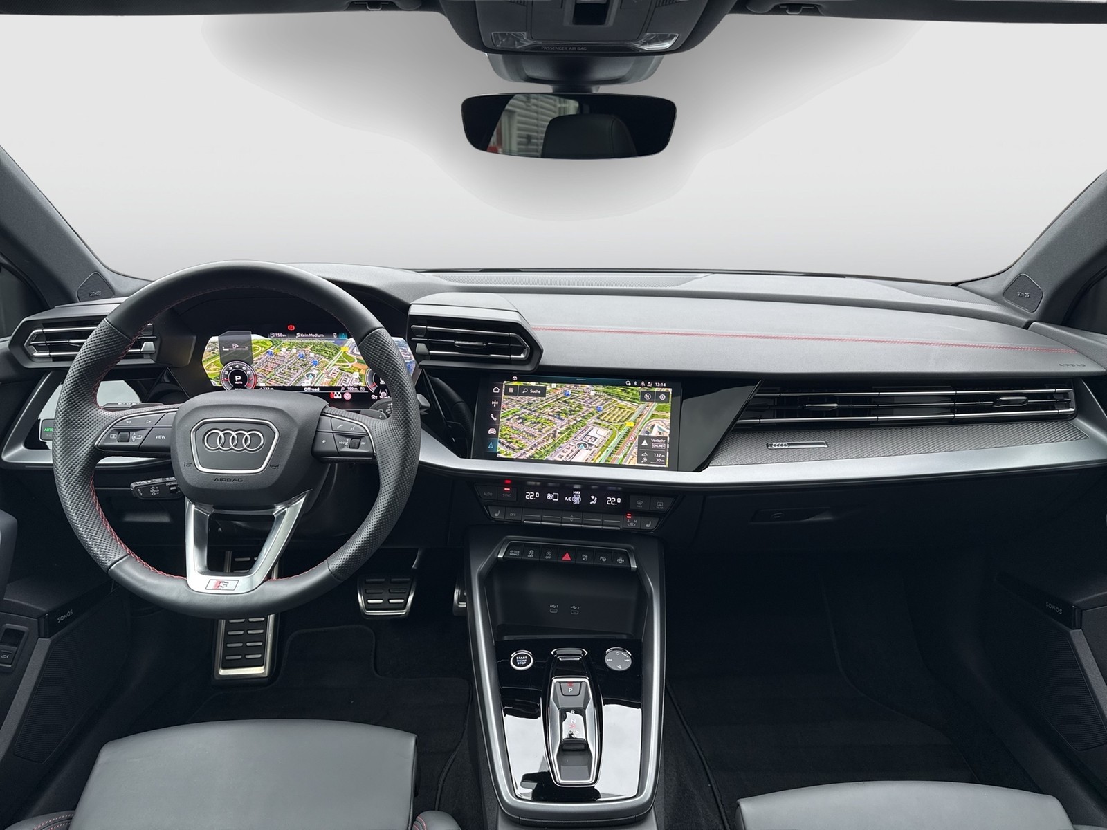 Audi A3 Sportback 35 TFSI S tronic S Line Kamera+Komfortpaket+Pano+Carbon+LED