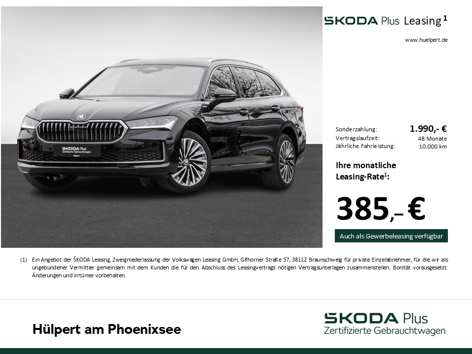 Skoda Superb Combi 2.0 L&K FACELIFT AHK CAM LM18 NAVI