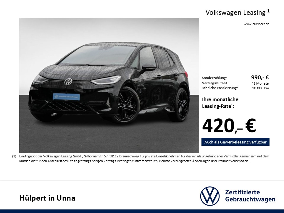 Volkswagen ID.3 GTX PERFORMANCE WÄRMEPUMPE PANO 360CAM LM20