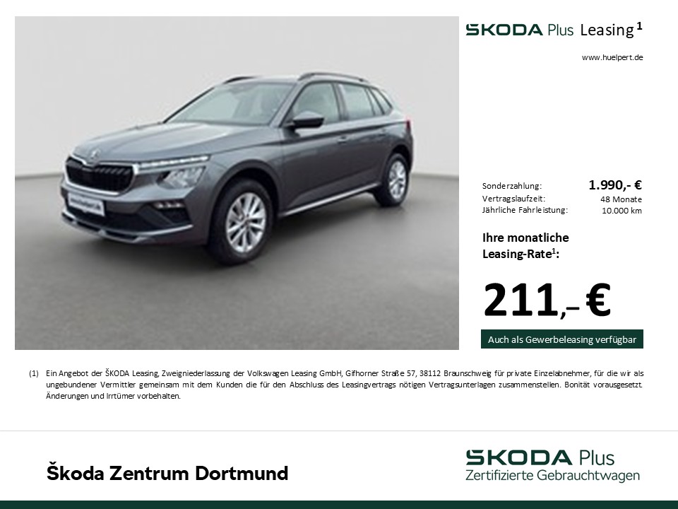 Skoda Kamiq 1.5 SELECTION CAM ACC NAVI ALU SITZHEIZUNG