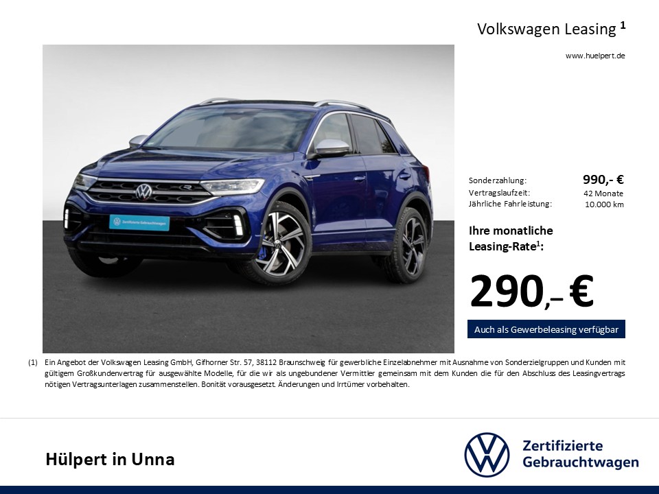 Volkswagen T-Roc 2.0 R 4X4 AKRAPOVIC BEATS CAM ACC LM18 NAVI