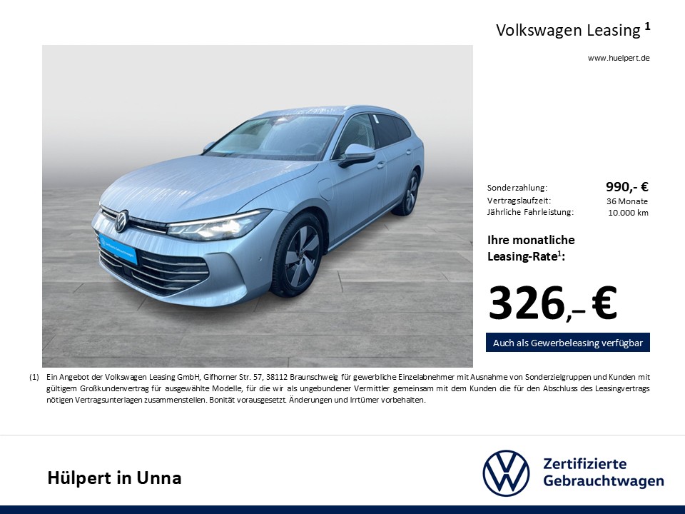 Volkswagen Passat Variant 1.5 HYBRID BUSINESS NEUES MODELL
