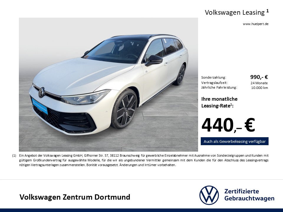 Volkswagen Passat Variant 2.0 R-LINE NEUES MODELL AHK LM19