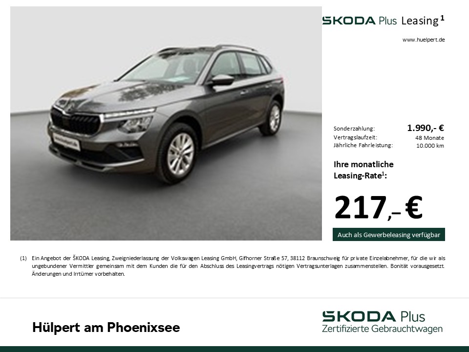 Skoda Kamiq 1.5 SELECTION CAM ACC NAVI ALU SITZHEIZUNG