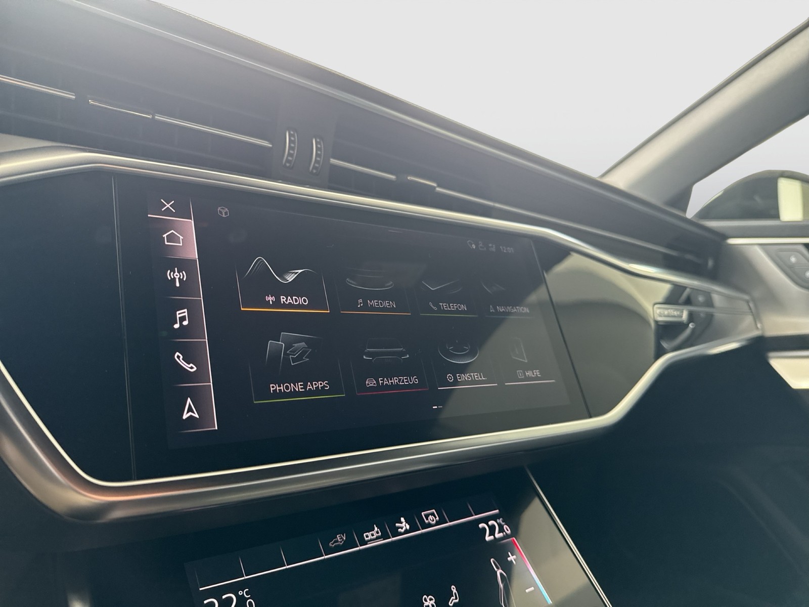 Audi A7 Sportback 55 Qu. HYBRID BLACKPAK ALU20 KAMERA