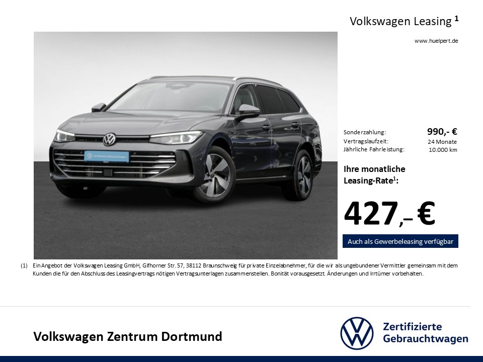 Volkswagen Passat Variant 2.0 ELEGANCE 4X4 NEUES MODELL AHK