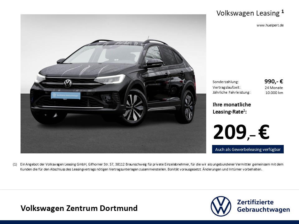 Volkswagen Taigo 1.5 MOVE CARPLAY ALU SITZHEIZUNG LED DAB+