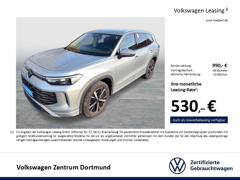 Volkswagen Tayron 2.0 LIFE 4X4 AHK CAM ACC LM19 CARPLAY