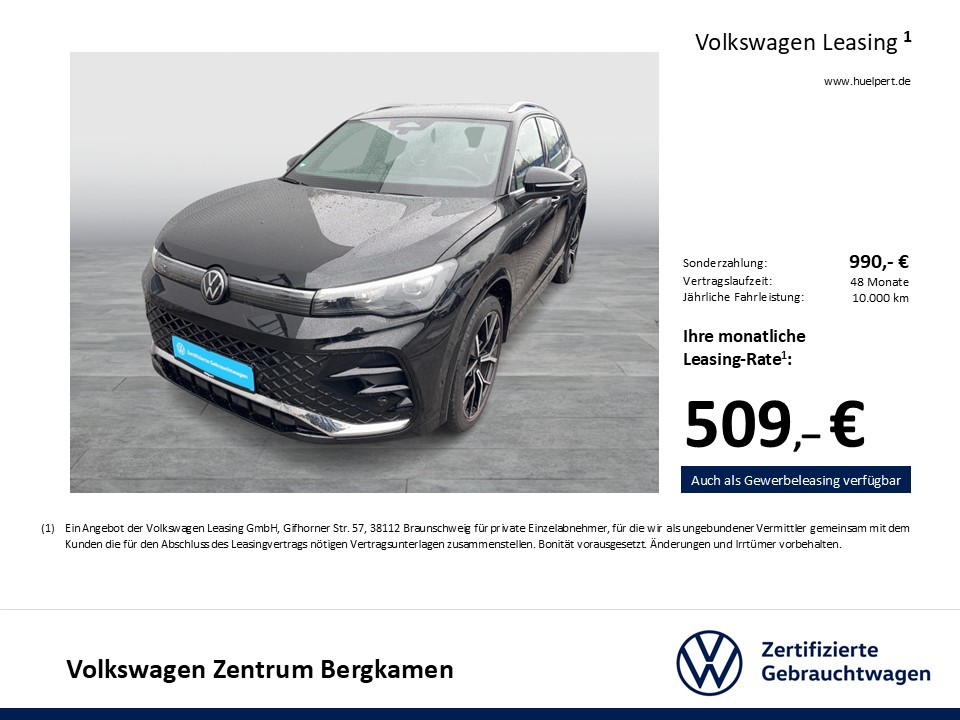 Volkswagen Tiguan 2.0 R-LINE 4X4 NEUES MODELL AHK CAM LM20