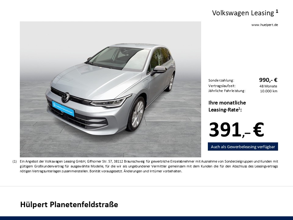 Volkswagen Golf VIII 1.5 HYBRID GOAL FACELIFT ACC LM17 NAVI