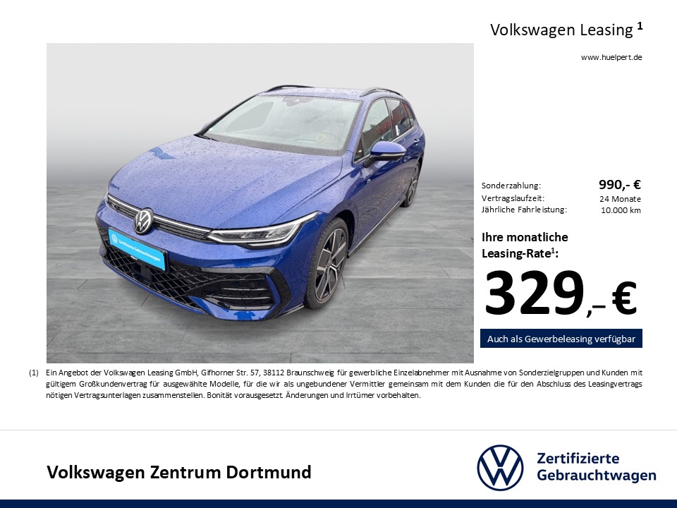 Volkswagen Golf Variant VIII 1.5 R-LINE FACELIFT AHK LM18