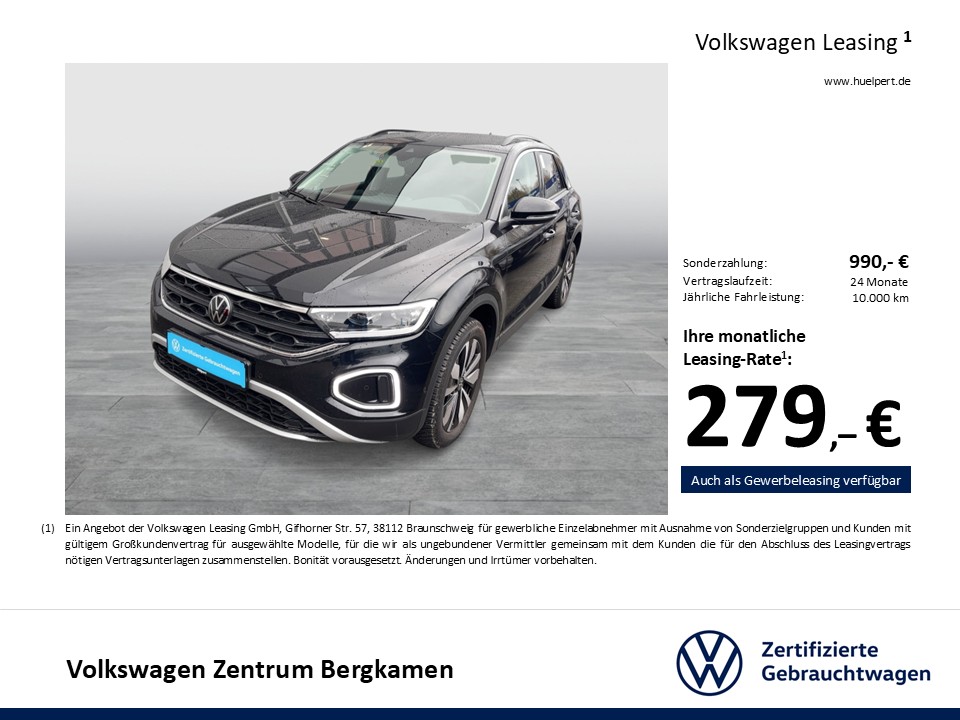 Volkswagen T-Roc 2.0 GOAL AHK CAM ACC LM17 NAVI SITZHEIZUNG