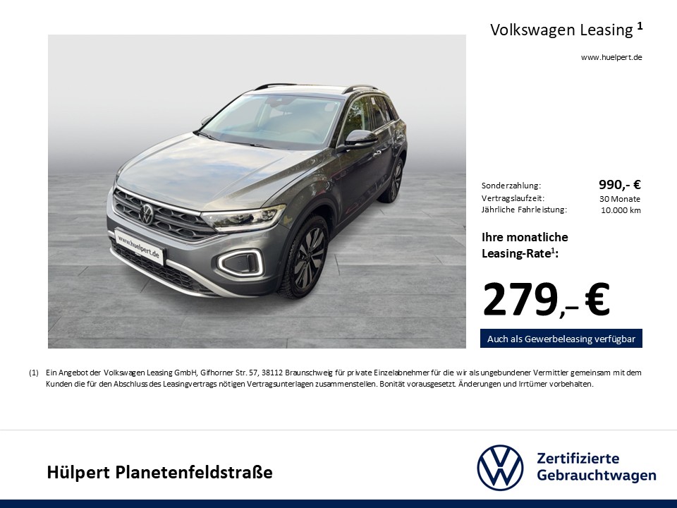 Volkswagen T-Roc 2.0 GOAL AHK CAM ACC LM17 NAVI SITZHEIZUNG