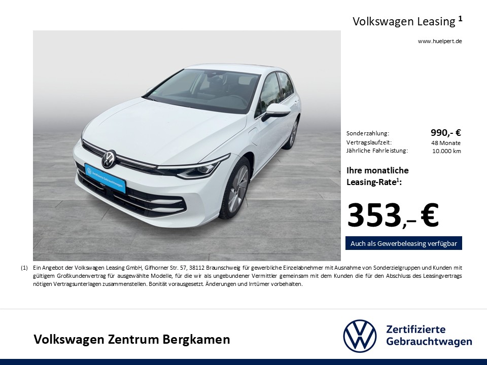 Volkswagen Golf VIII 1.5 HYBRID STYLE FACELIFT CAM ACC LM17