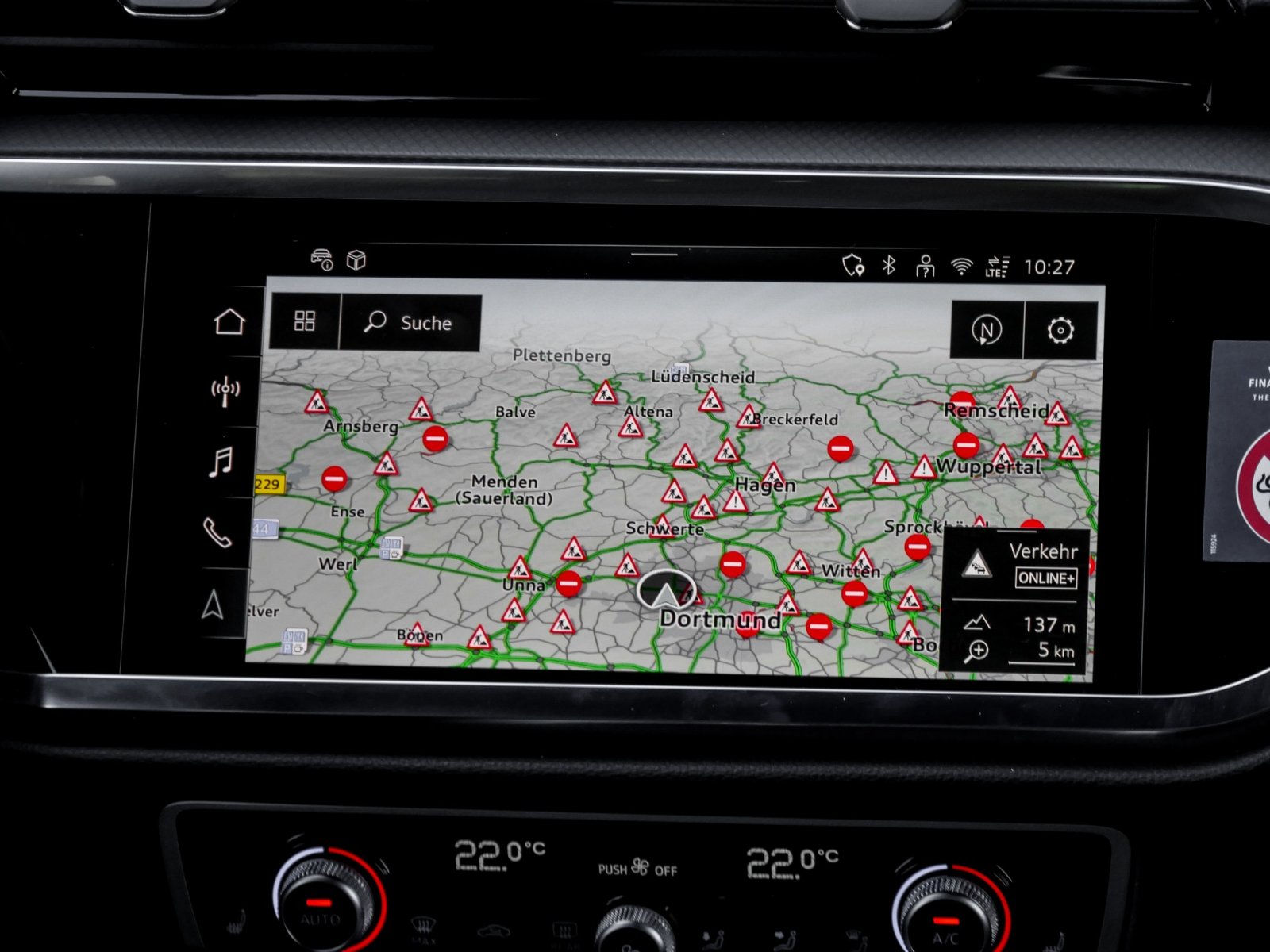 Audi Q3 35 advanced AHK CAM ACC LM18 E-KLAPPE NAVI+