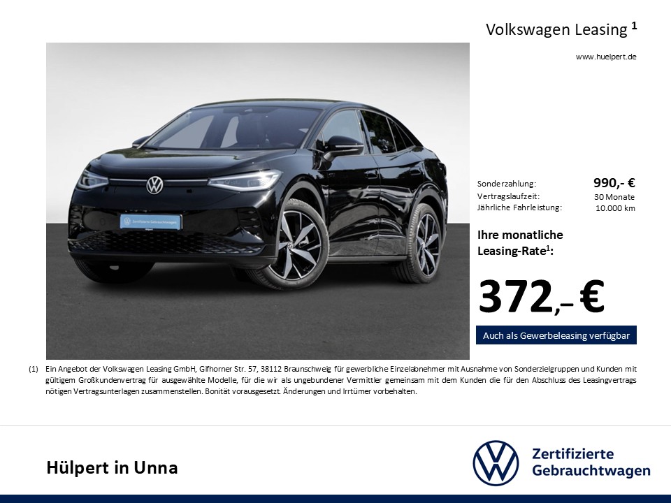 Volkswagen ID.5 GTX 4X4 WÄRMEPUMPE PANO ACC LM20 NAVI