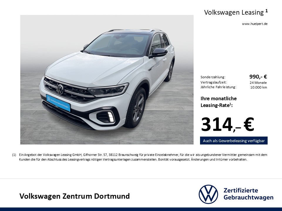 Volkswagen T-Roc 2.0 R-LINE CAM ACC LM17 E-KLAPPE NAVI